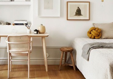 Natürlicher Komfort: das Schlafzimmer im nordischen Stil